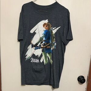 Nintendo Gray Zelda Short Sleeve Tee